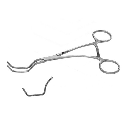 Wirthlin Spleno-Renal Shunt Clamp, Debakey Jaws, 6 1/2" (16.5 Cm)